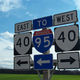 Illustration for article titled These Failed Designs for the Interstate Sign Are Oddly Disorienting